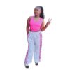 Sleeveless Flared Two-Piece Set Sleeveless Flared Two-Piece Set