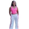 Sleeveless Flared Two-Piece Set Annita Collection Sleeveless Flared Two-Piece Set Annita Collection
